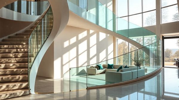 Elevate your space with bespoke glass balustrade designs